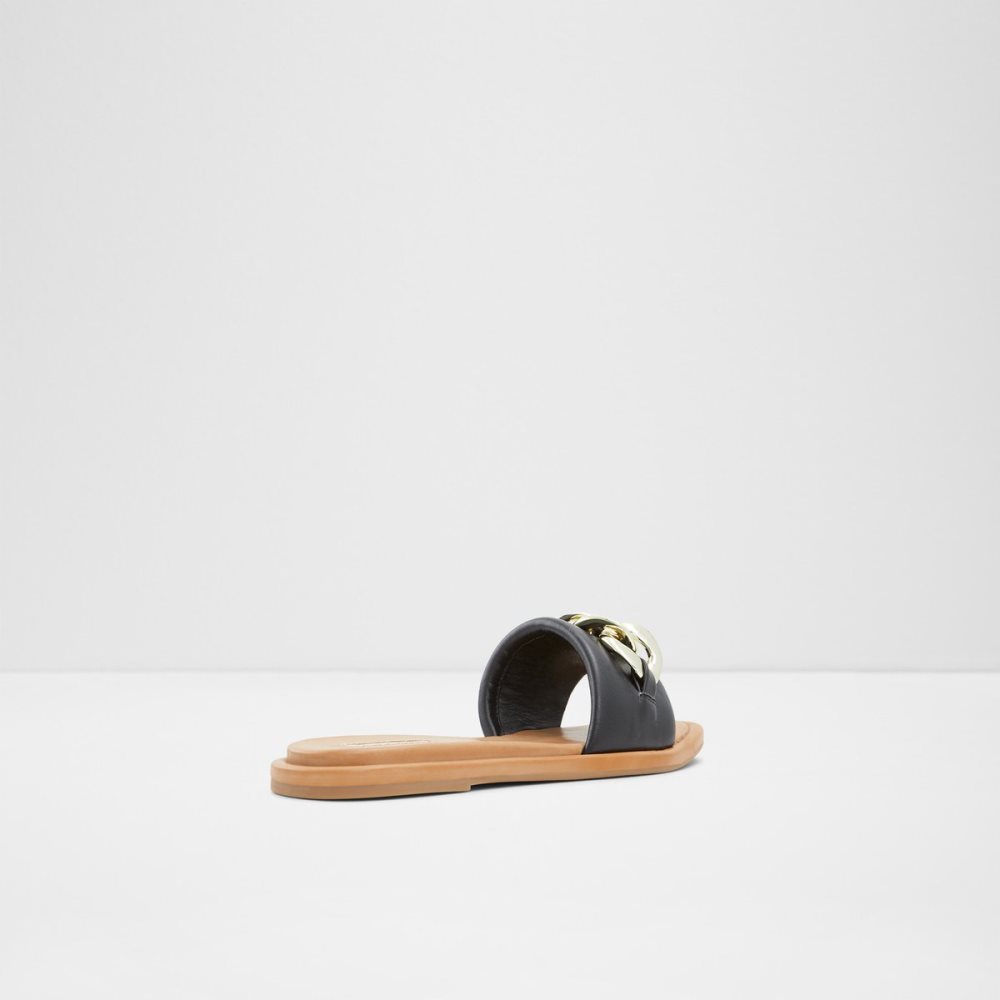 Sandalias Aldo Sydling Chanclas Sandal Negros | 64WSOHNPL