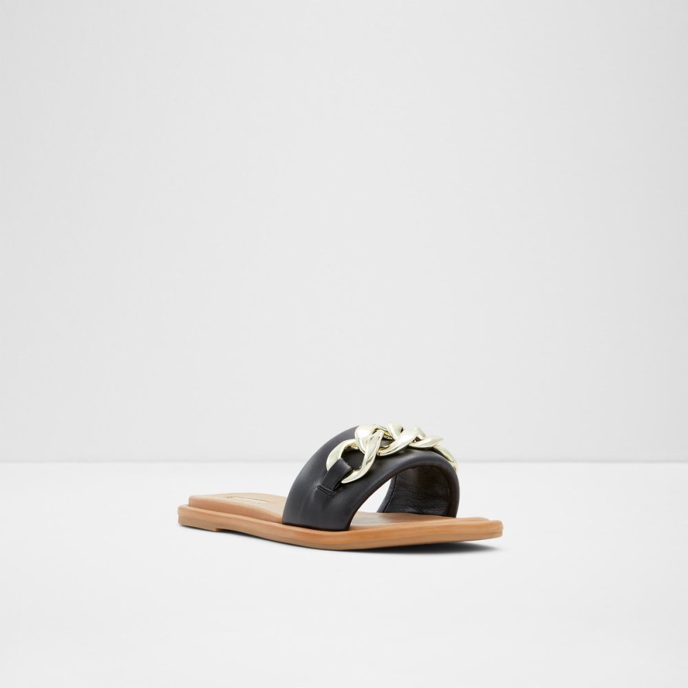 Sandalias Aldo Sydling Chanclas Sandal Negros | 64WSOHNPL