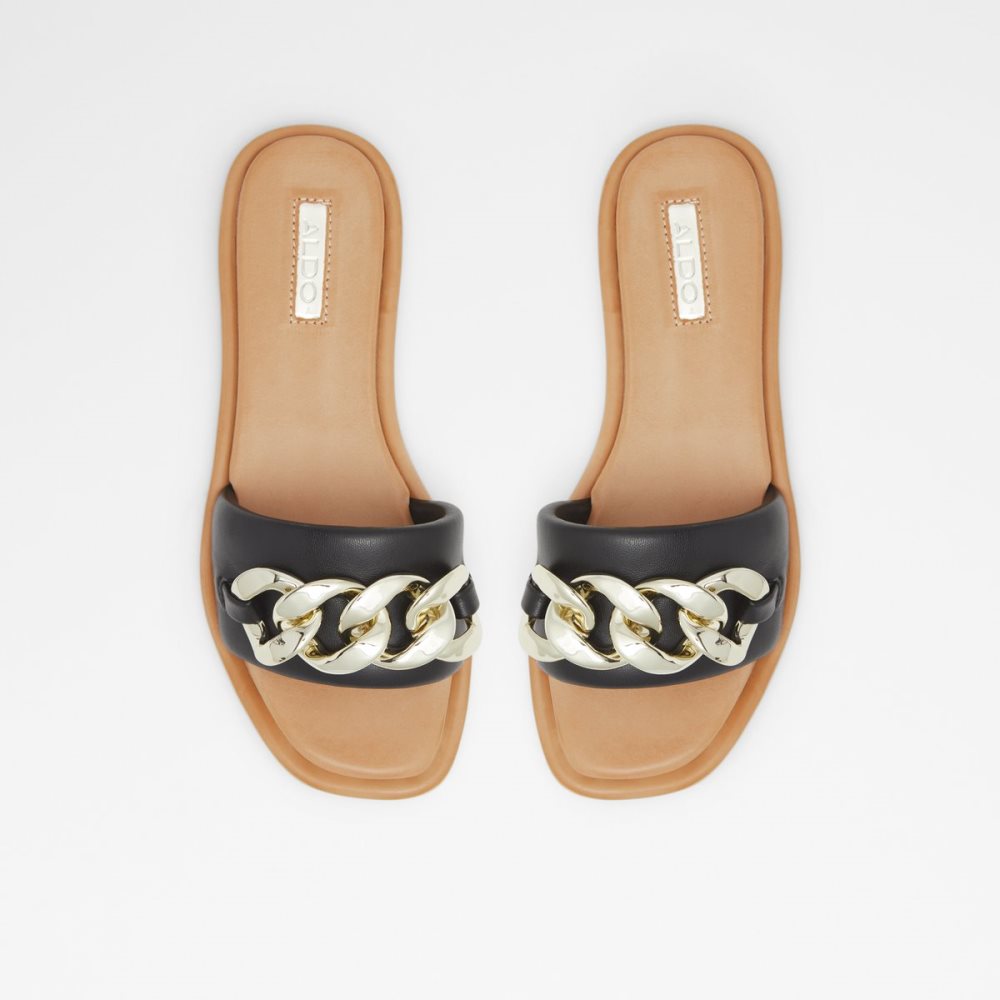 Sandalias Aldo Sydling Chanclas Sandal Negros | 64WSOHNPL