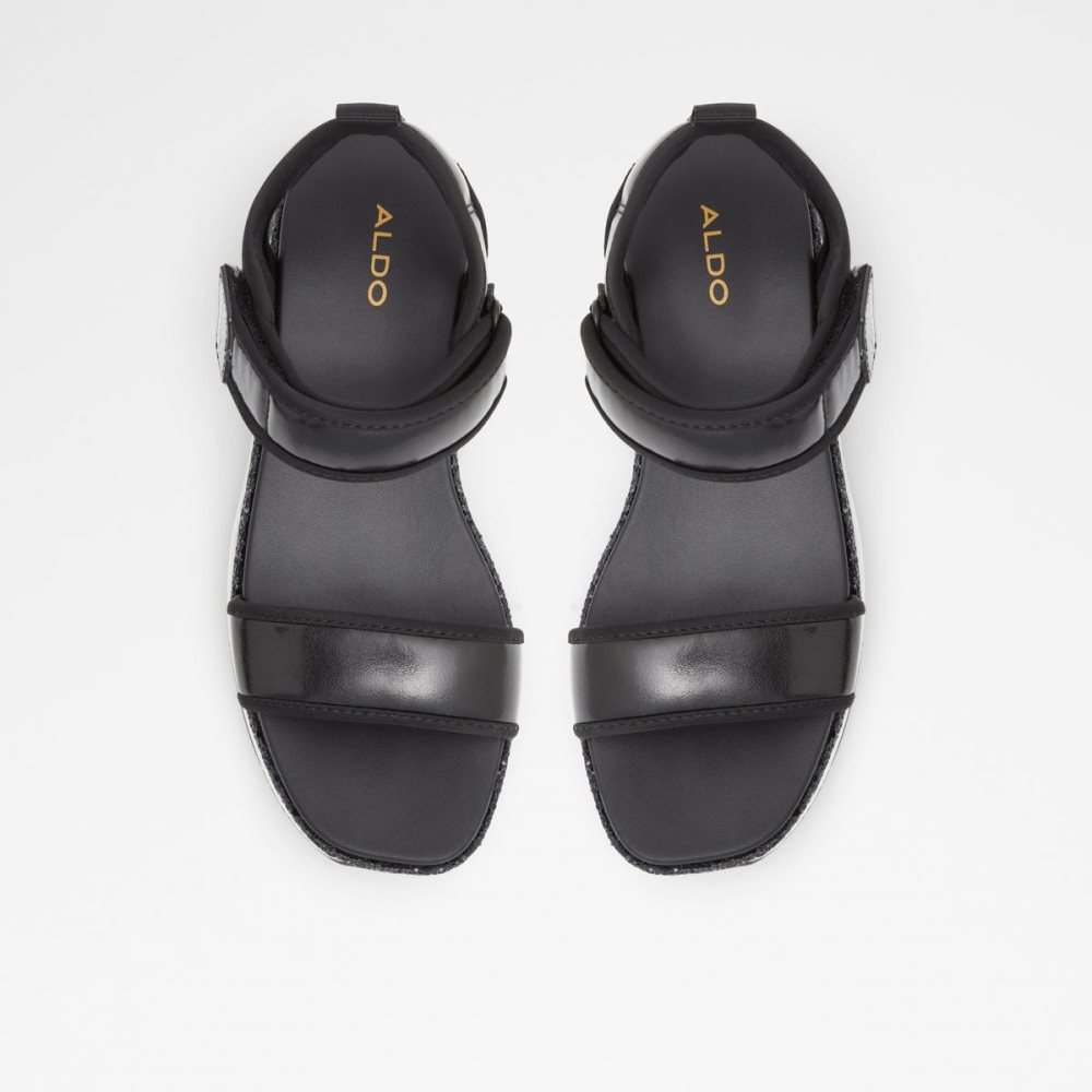 Sandalias Aldo Talenagyn Wedge Sandal Negros | 36PETCWID