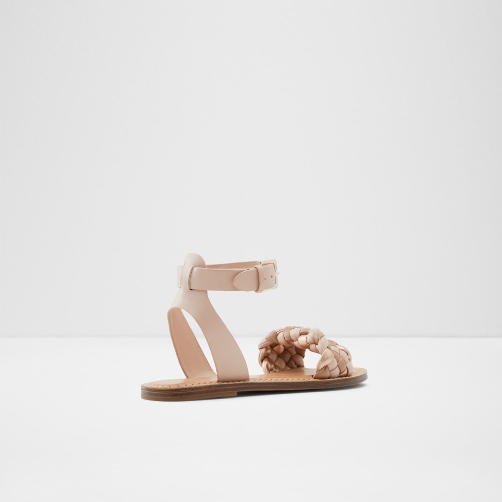 Sandalias Aldo Tressa Sling Back Planos Sandal Beige Multicolor | 90TZPECRG