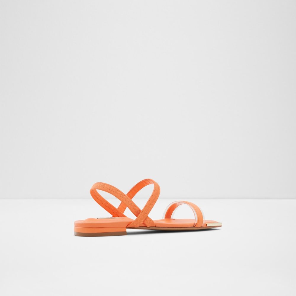 Sandalias Aldo Wiciratha Tiras Planos Sandal Naranjas Claro | 51LXIHDPM