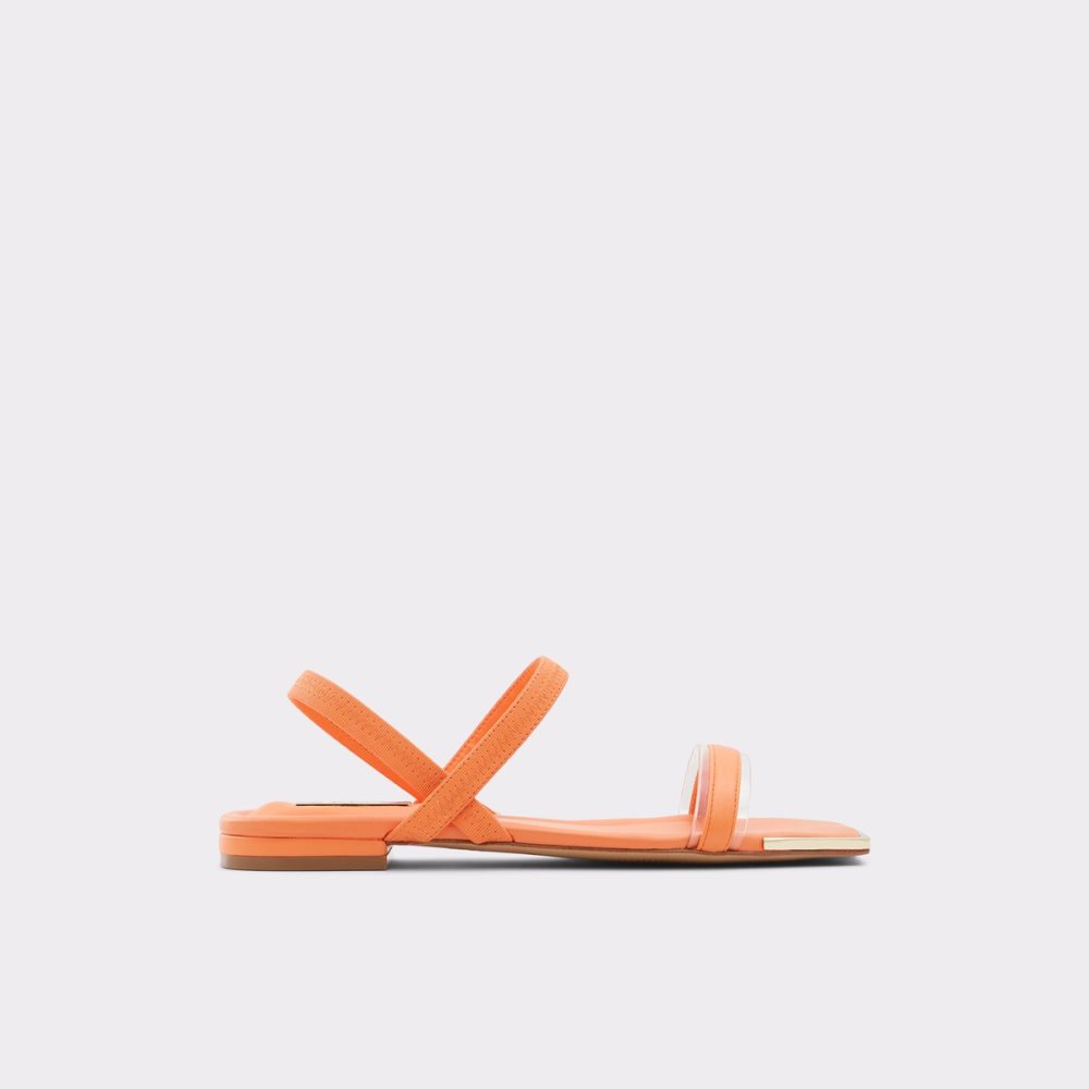 Sandalias Aldo Wiciratha Tiras Planos Sandal Naranjas Claro | 51LXIHDPM