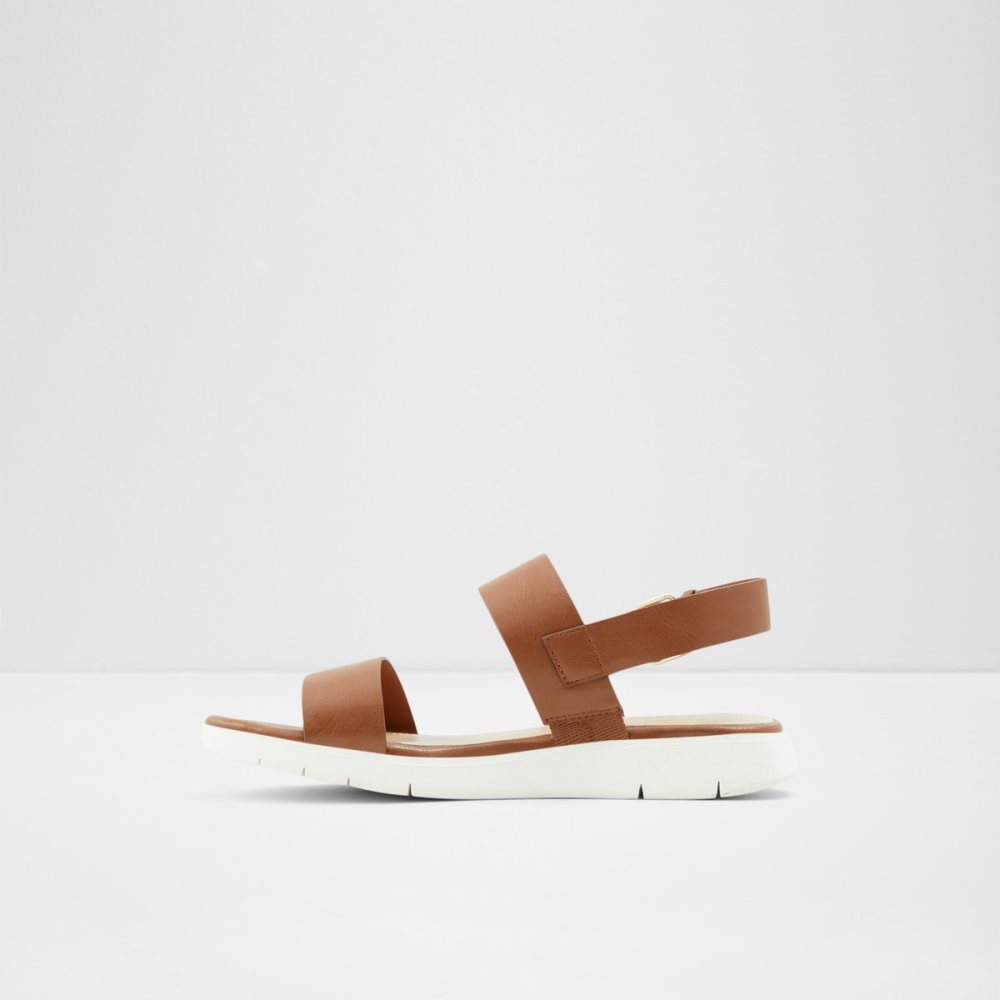 Sandalias Aldo Woema Planos Sandal Marrom | 53UWIPQHM