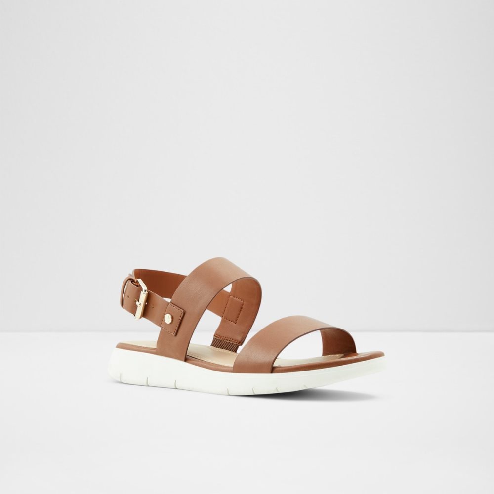 Sandalias Aldo Woema Planos Sandal Marrom | 53UWIPQHM