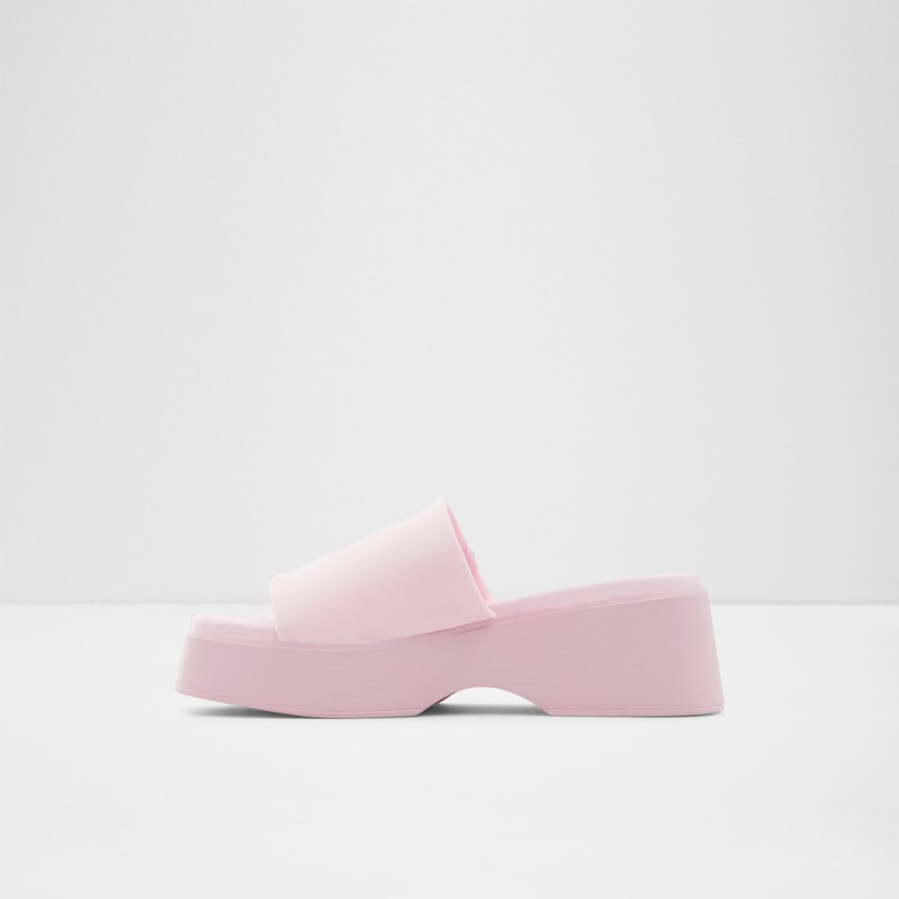 Sandalias Aldo Yassu Wedge Sandal - Flatform Rosas | 37ECJNUFT