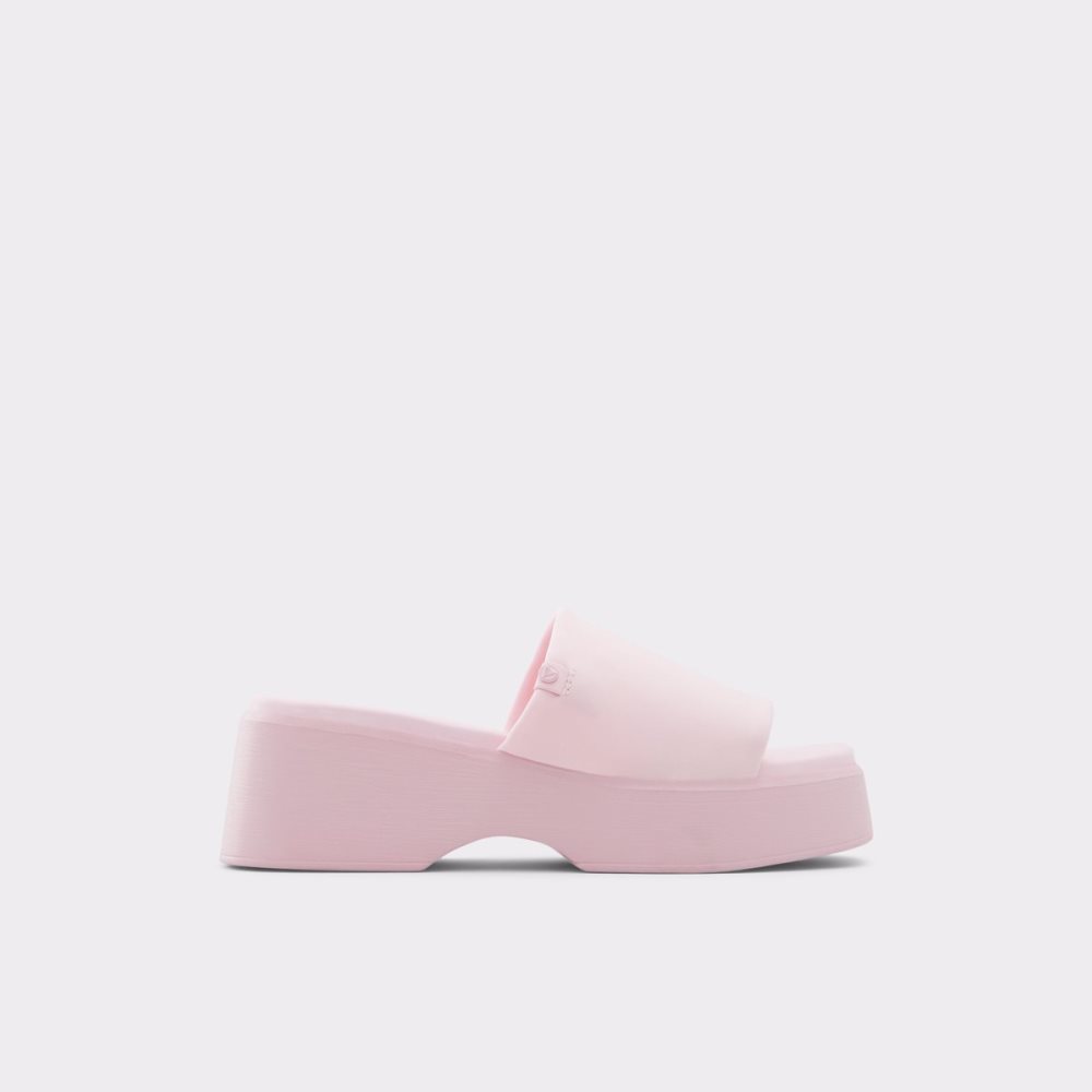 Sandalias Aldo Yassu Wedge Sandal - Flatform Rosas | 37ECJNUFT