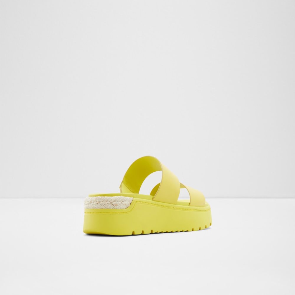 Sandalias Aldo Zendey Chanclas Sandal - Flatform Verdes | 06KQTUMAR