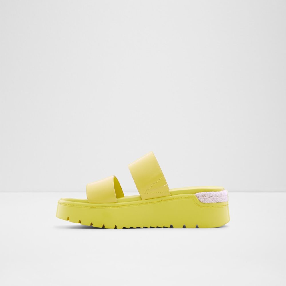 Sandalias Aldo Zendey Chanclas Sandal - Flatform Verdes | 06KQTUMAR