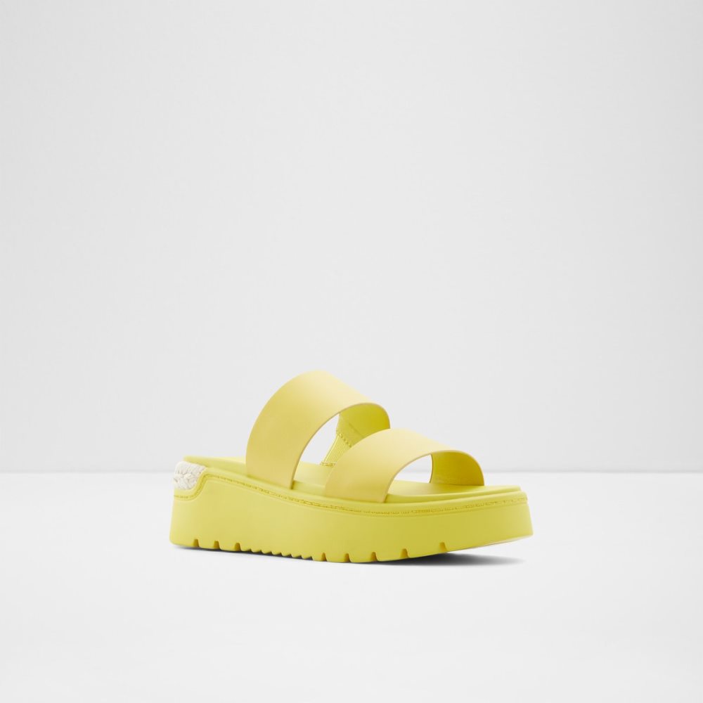 Sandalias Aldo Zendey Chanclas Sandal - Flatform Verdes | 06KQTUMAR