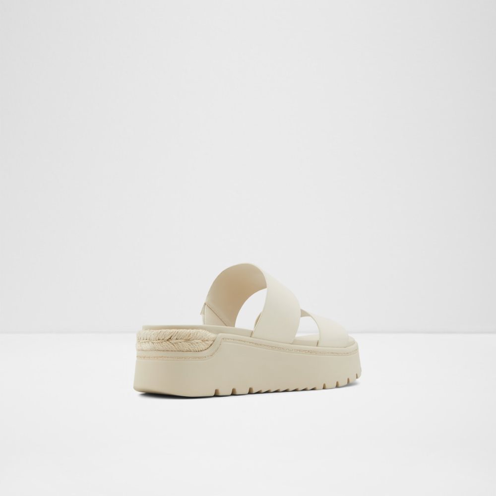 Sandalias Aldo Zendey Chanclas Sandal - Flatform Blancos | 73KINWAPR