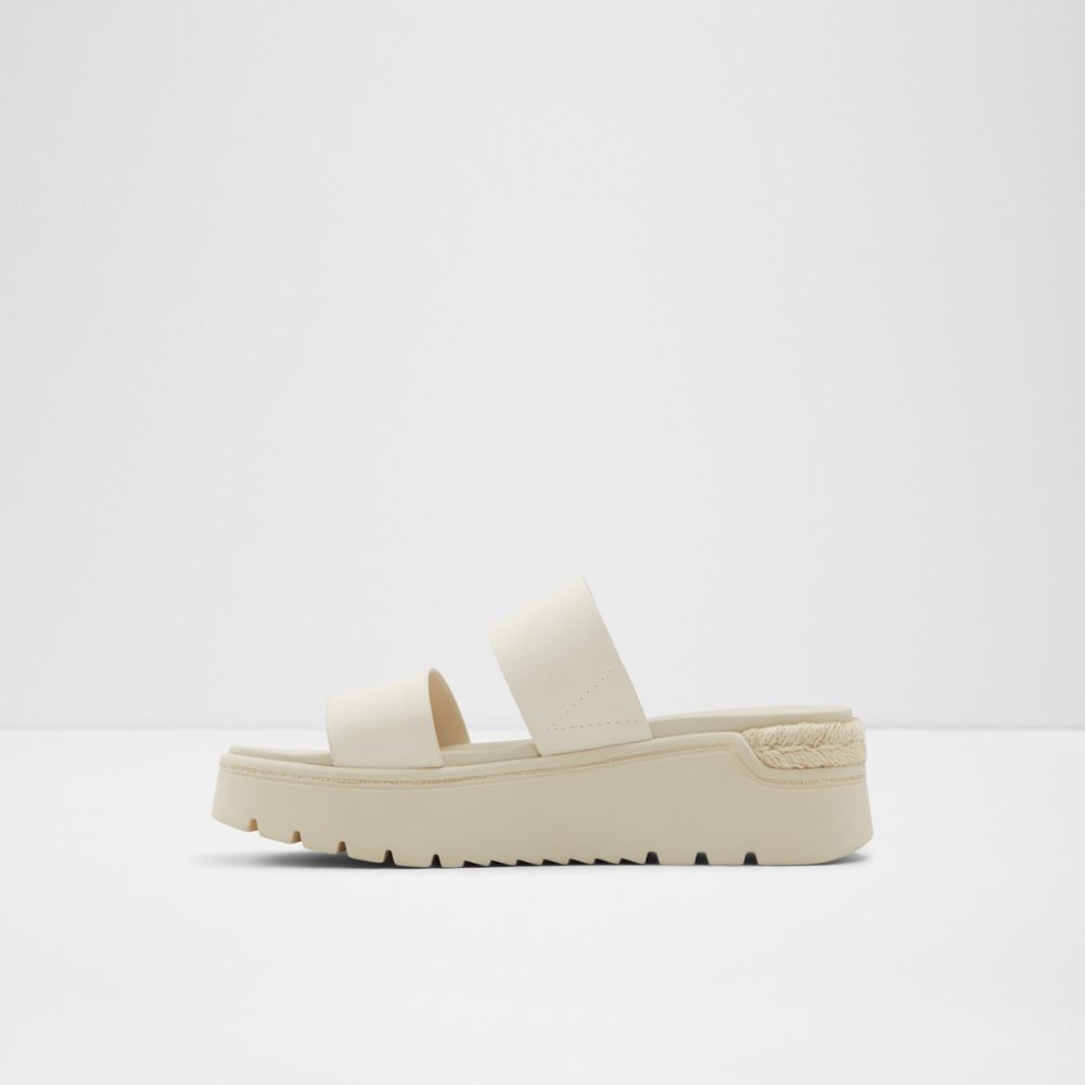 Sandalias Aldo Zendey Chanclas Sandal - Flatform Blancos | 73KINWAPR