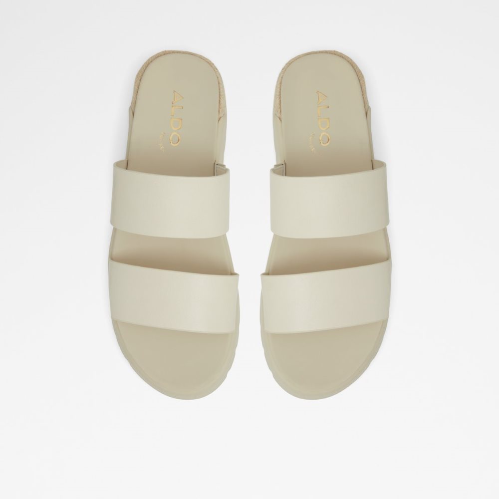 Sandalias Aldo Zendey Chanclas Sandal - Flatform Blancos | 73KINWAPR