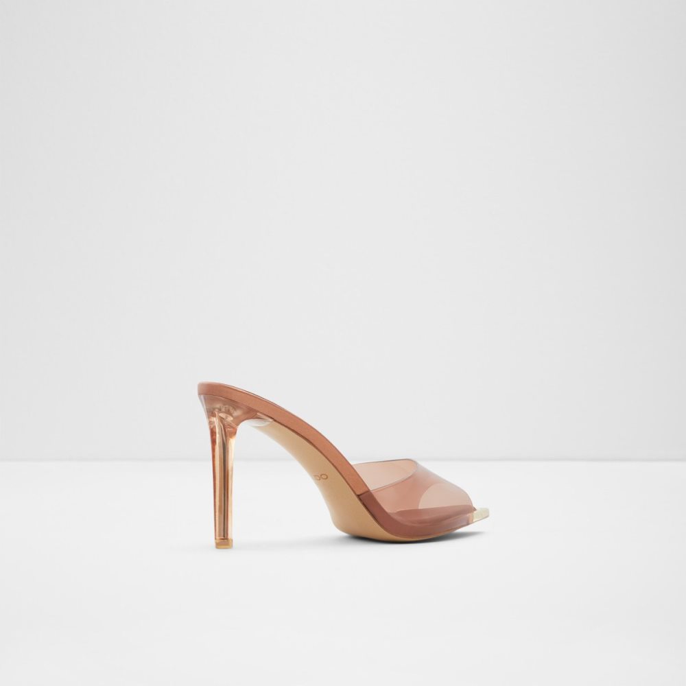 Tacones Aldo Annabrilden High Sandal - Stiletto Beige Oscuro | 03WHJEADQ