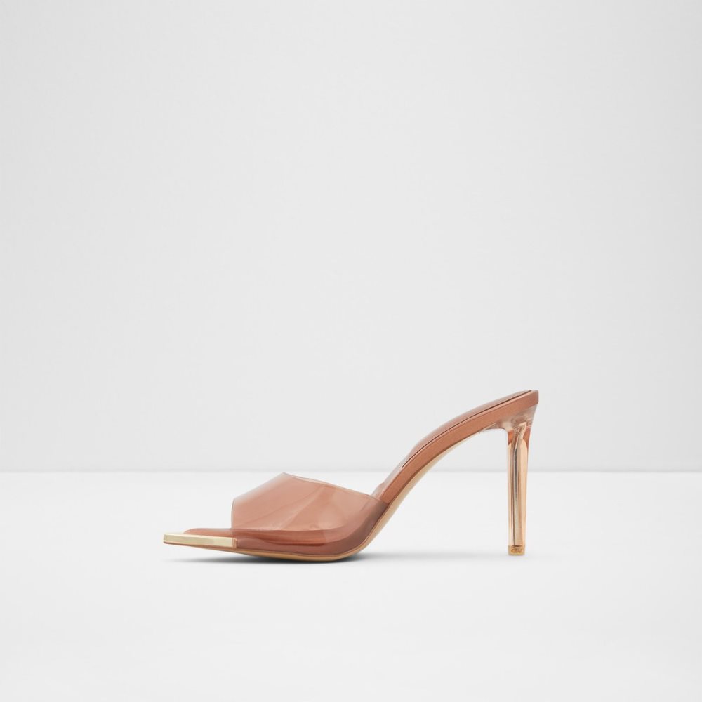 Tacones Aldo Annabrilden High Sandal - Stiletto Beige Oscuro | 03WHJEADQ