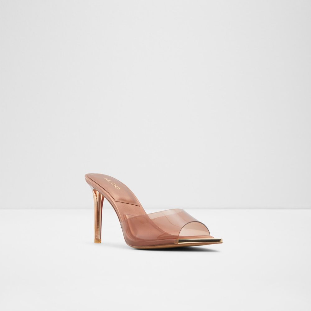 Tacones Aldo Annabrilden High Sandal - Stiletto Beige Oscuro | 03WHJEADQ