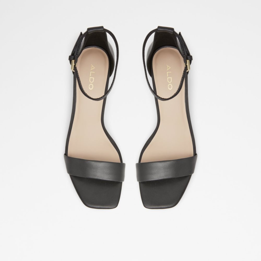 Tacones Aldo Kedeaviel High Sandal Negros | 78HUDVWCK