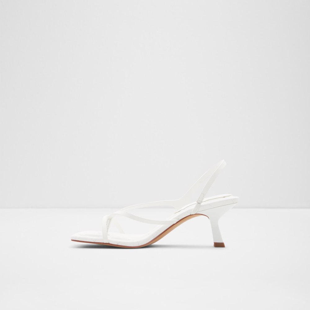 Tacones Aldo Loni Tiras High Sandal - Blancos | 12HDFUZMV