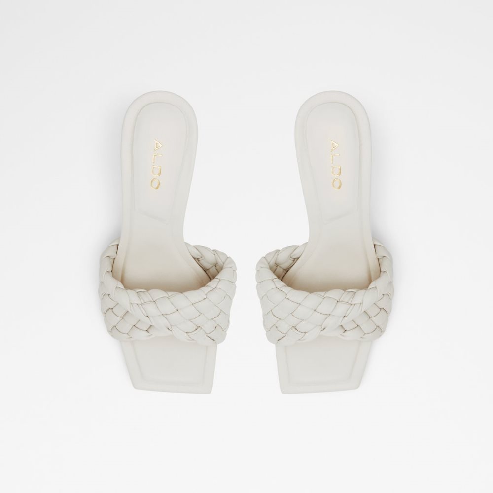 Tacones Aldo Milano High Sandal - Stiletto Blancos | 56HNAISQC