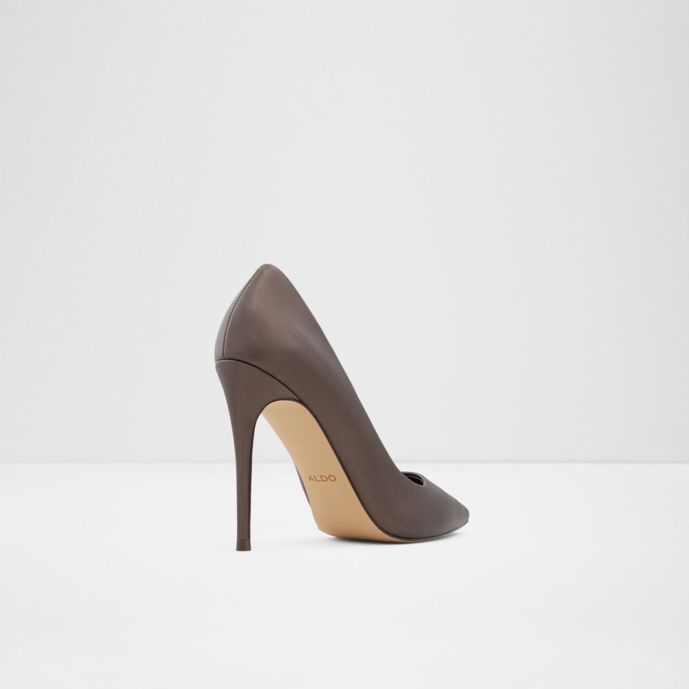 Tacones Aldo Stessy_ High - Stiletto Marrom Oscuro | 19FASGNJB