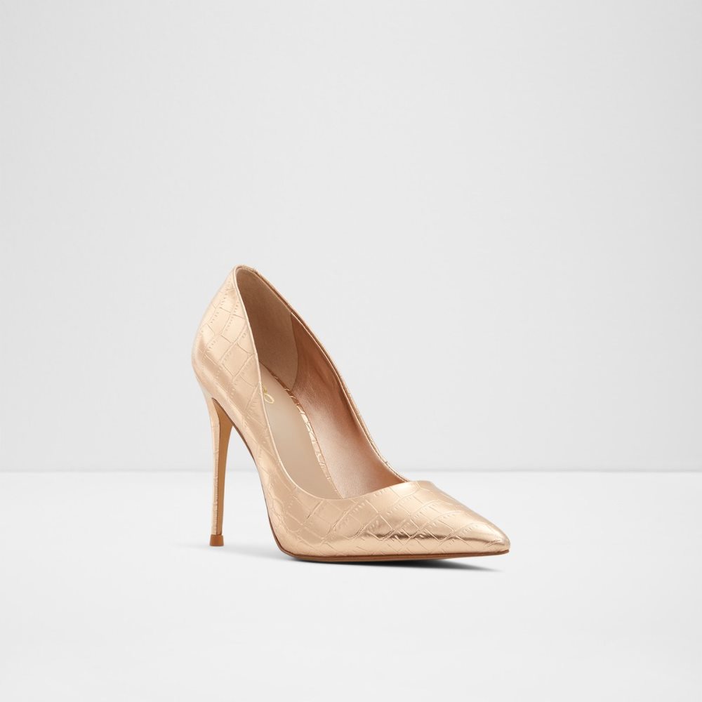 Tacones Aldo Stessy_ High - Stiletto Rosas Dorados | 64UXRGHMZ