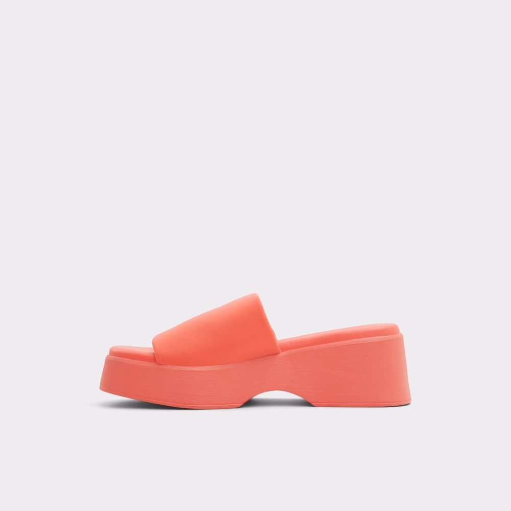 Tacones Aldo Yassu Wedge Mule - Rosas Claro | 37FBCXLQV