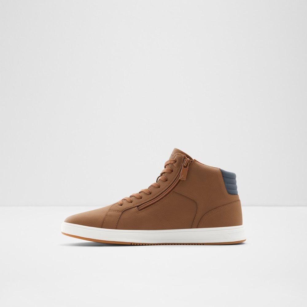 Tenis Aldo Afiac High Top - Cup Sole Marrom | 89OSYNTXW