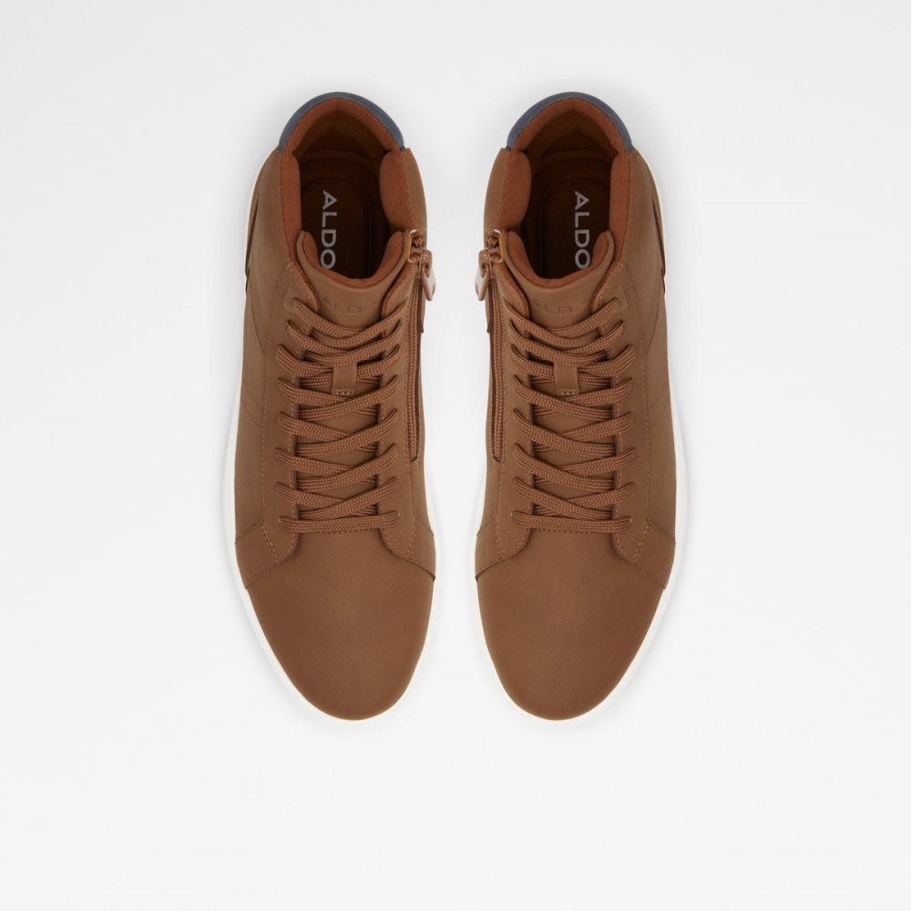 Tenis Aldo Afiac High Top - Cup Sole Marrom | 89OSYNTXW