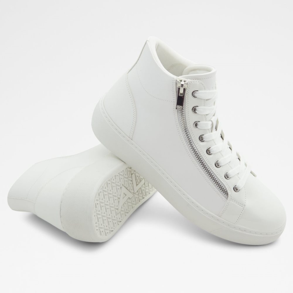 Tenis Aldo Alpha High Top - Cup Sole Blancos | 71EFUIRXH