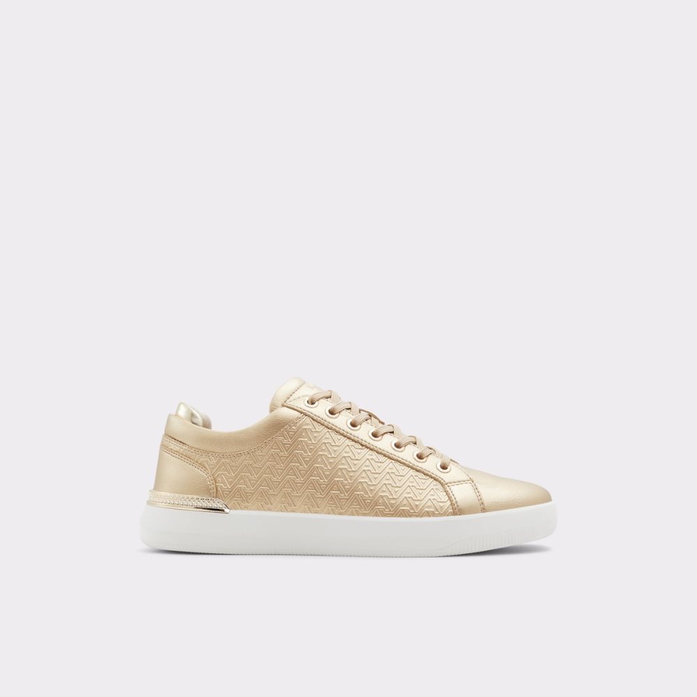 Tenis Aldo Aveo Low Top - Cup Sole Dorados | 73JLRFAUG