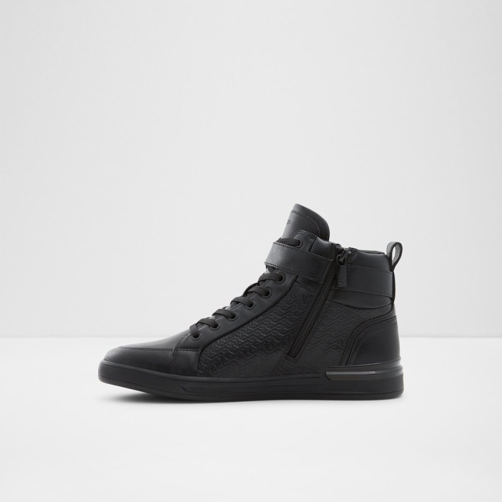 Tenis Aldo Brauerr High Top - Cup Sole Negros | 72YLCFDNR