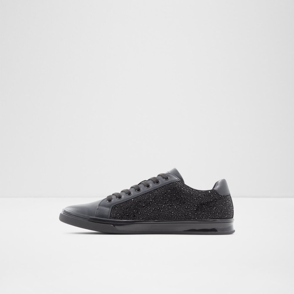 Tenis Aldo Carapetos Low Top Negros | 14VMRBPCZ