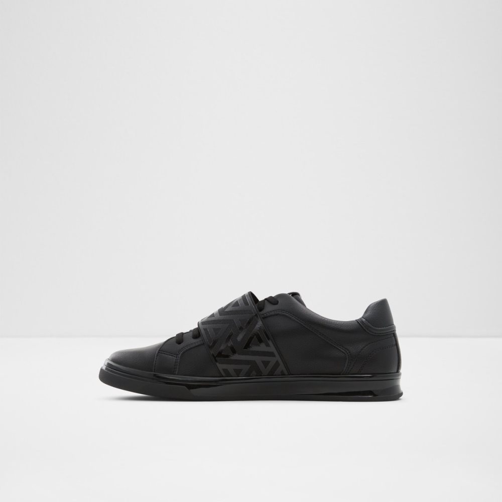 Tenis Aldo Coppio Low Top Negros | 45ESHJXBW