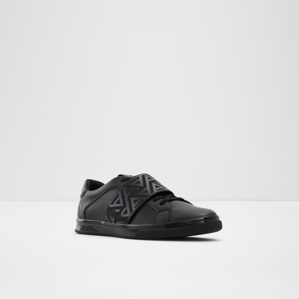 Tenis Aldo Coppio Low Top Negros | 45ESHJXBW