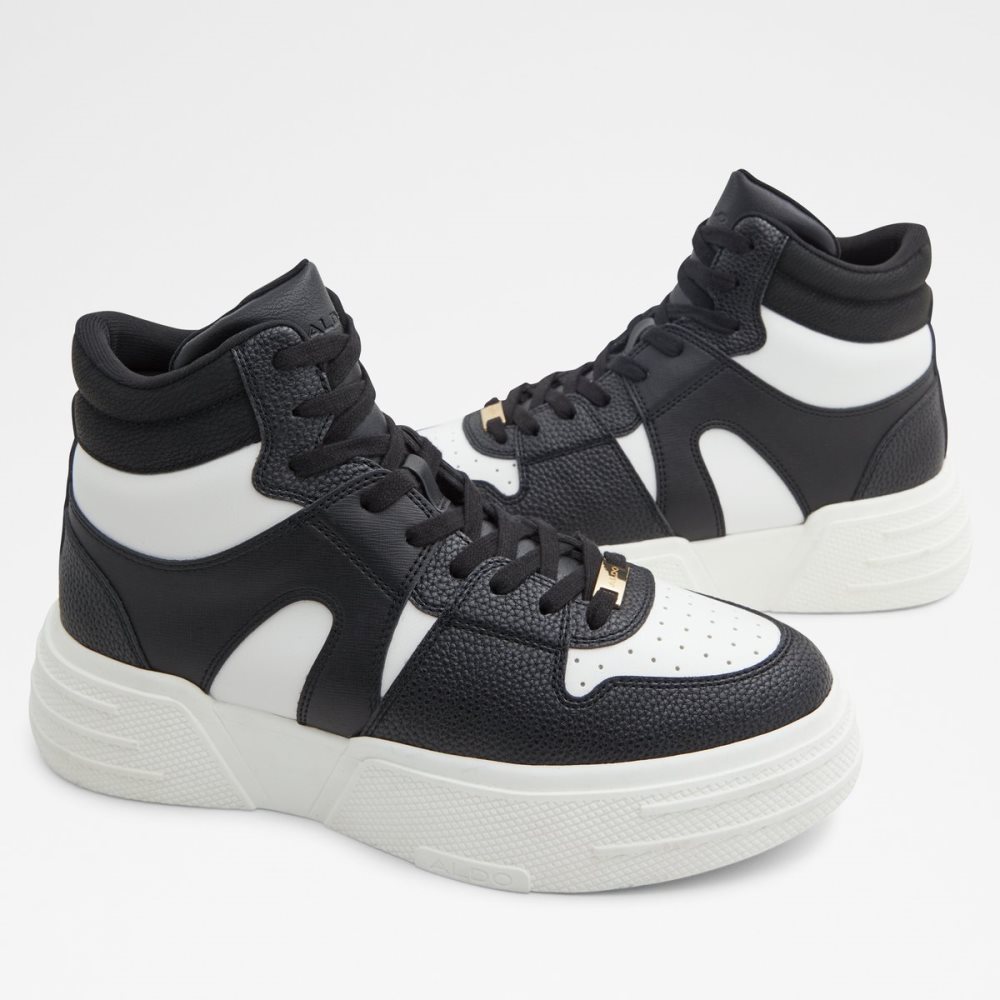 Tenis Aldo Goliath High Top - Cupsole Negros | 94RLKFPVY