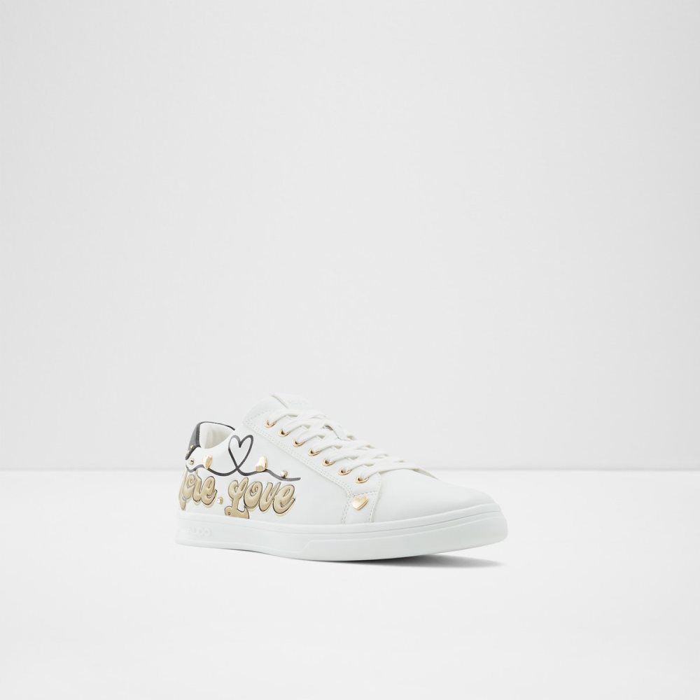 Tenis Aldo Lovewalk Low Top Blancos | 54CNVZYMT