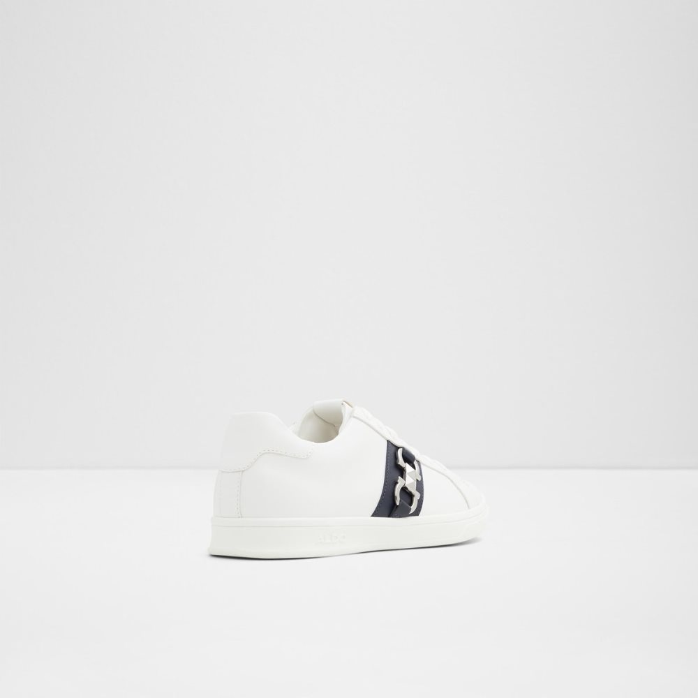 Tenis Aldo Pele Low Top - Cup Sole Blancos | 73AOQBWHX