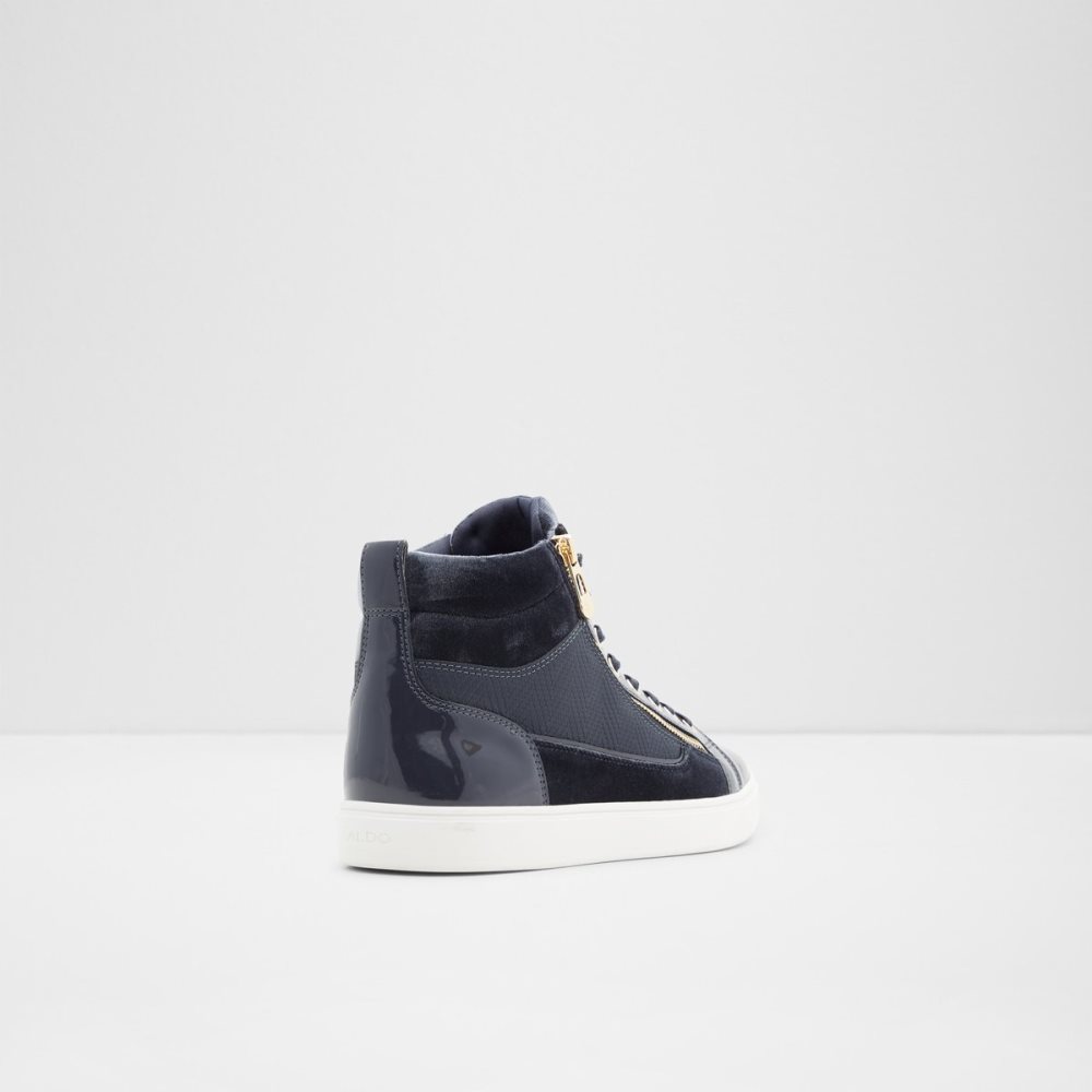 Tenis Aldo Popstar High Top - Cup Sole Azul Marino | 26VCONSTU