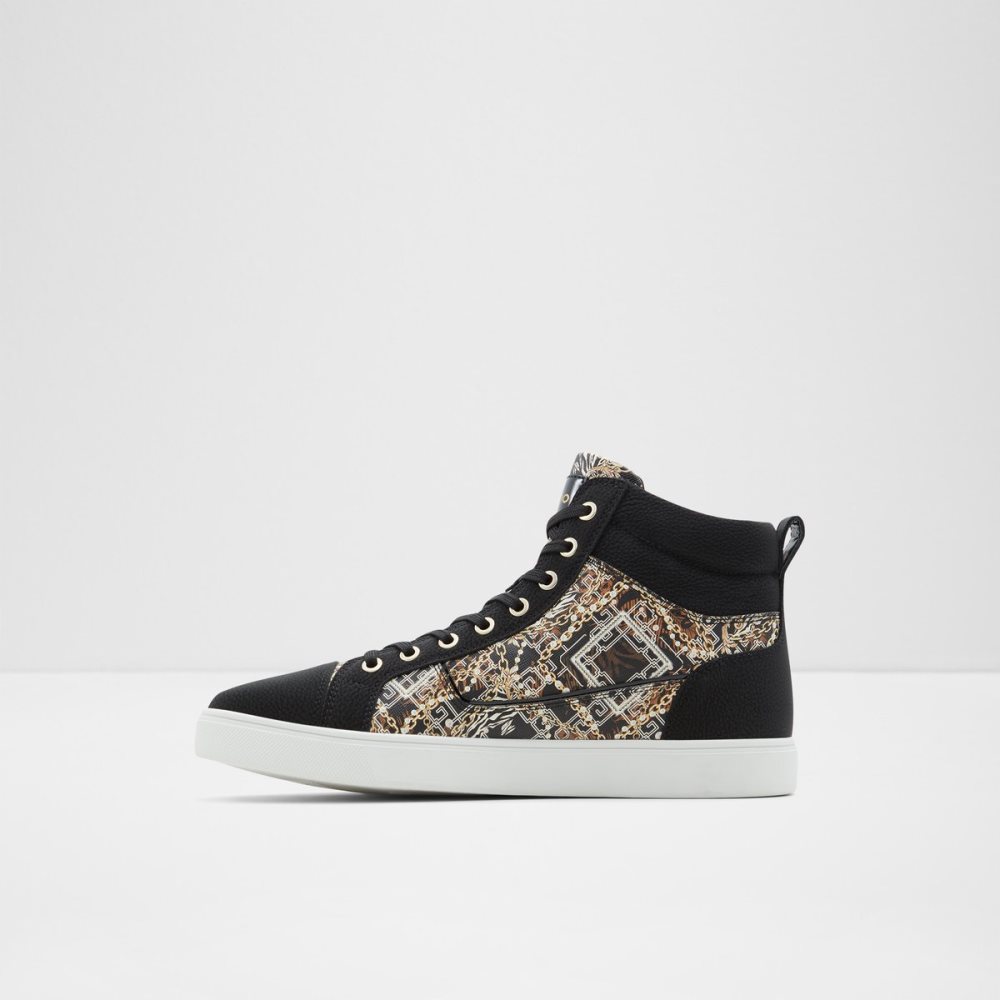 Tenis Aldo Popstar High Top - Cup Sole Negros | 21YWDGRHF