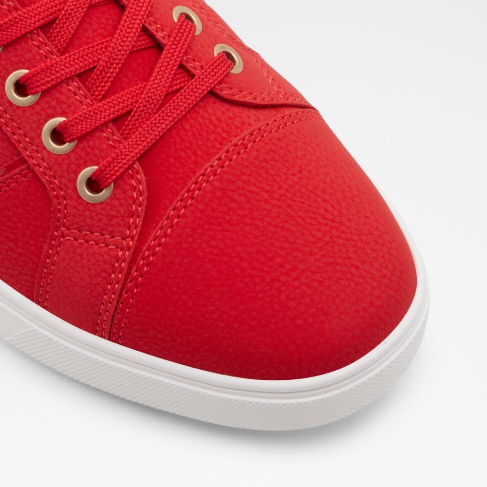 Tenis Aldo Popstep High Top - Cup Sole Rojos Claro | 02SCMRKJW