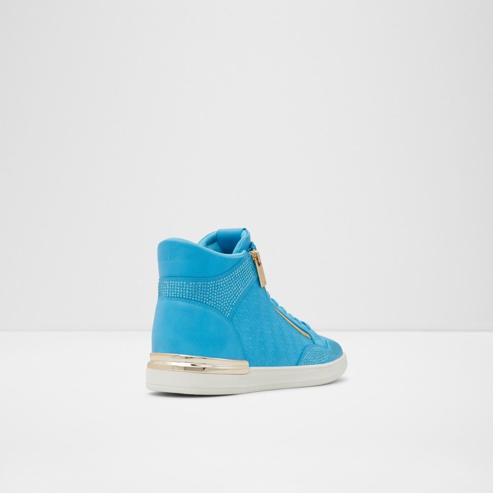 Tenis Aldo Sauerbergg High Top Azules Claro | 59PGRQHDF