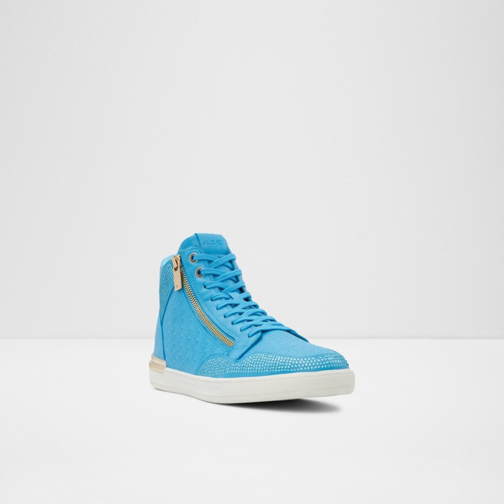 Tenis Aldo Sauerbergg High Top Azules Claro | 59PGRQHDF