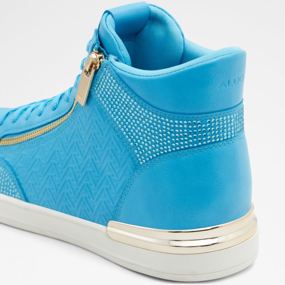 Tenis Aldo Sauerbergg High Top Azules Claro | 59PGRQHDF