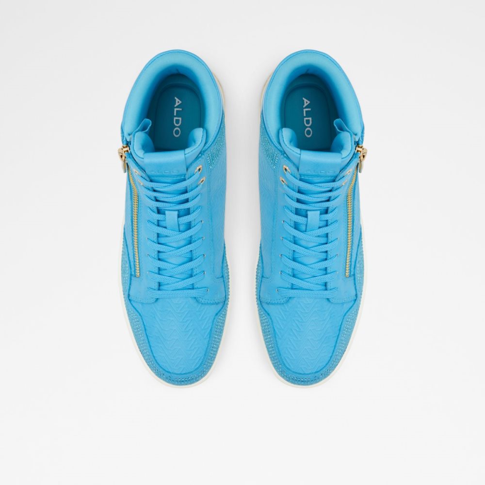 Tenis Aldo Sauerbergg High Top Azules Claro | 59PGRQHDF