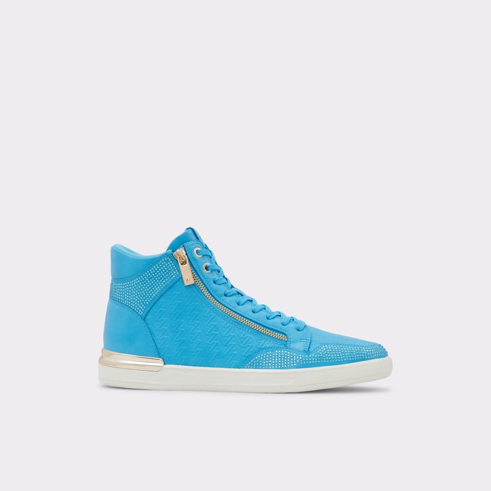 Tenis Aldo Sauerbergg High Top Azules Claro | 59PGRQHDF