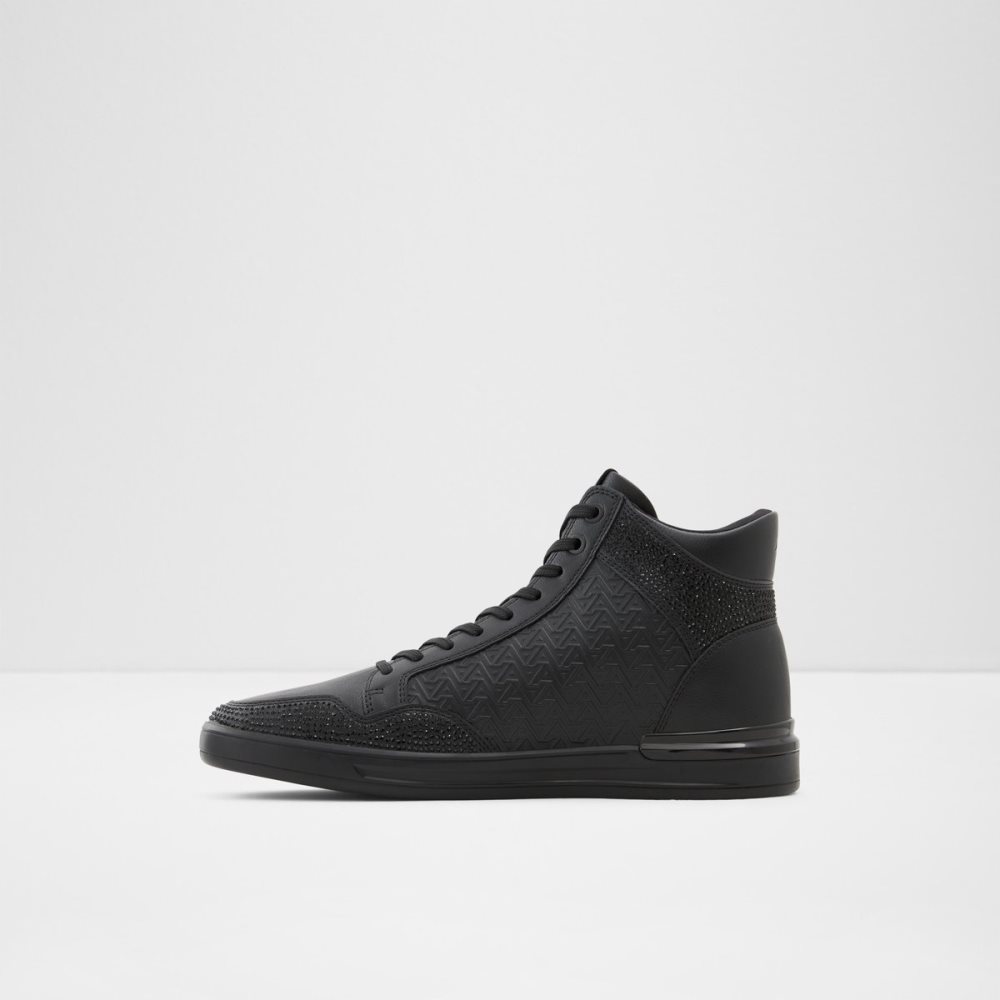 Tenis Aldo Sauerbergg High Top - Cup Sole Negros | 25KRFSYWN