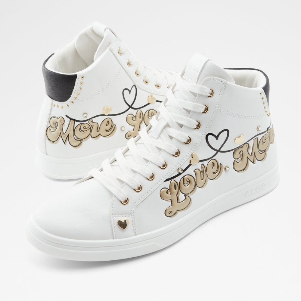 Tenis Aldo Toplove High Top Blancos | 18LBODQNM