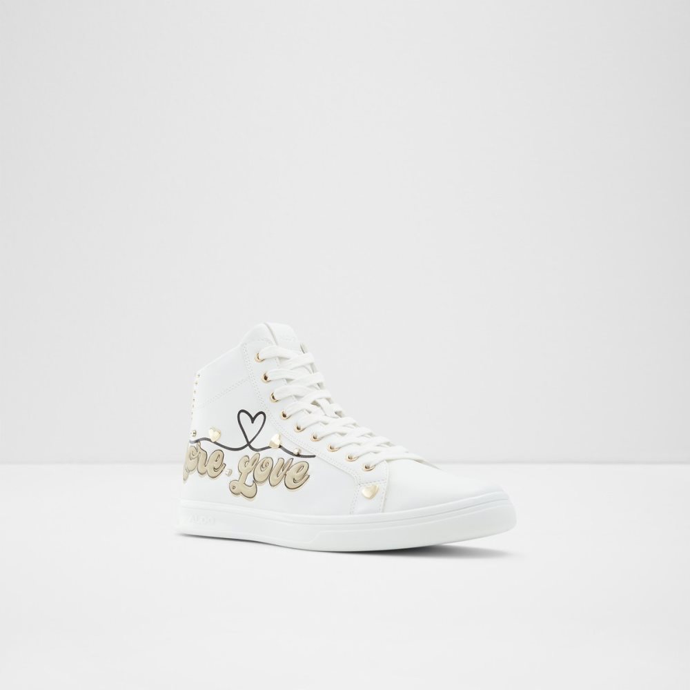 Tenis Aldo Toplove High Top Blancos | 18LBODQNM