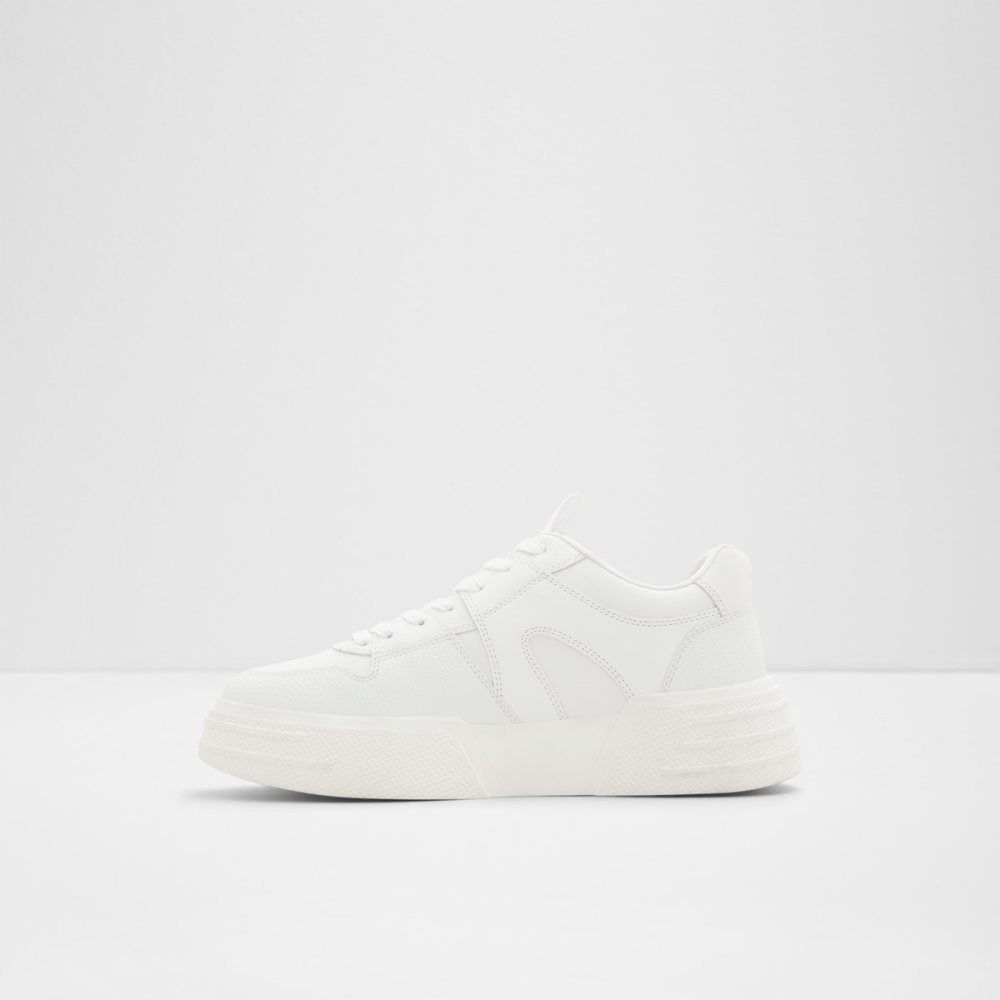 Tenis Aldo Zeus Low Top - Lug Sole Blancos | 73VYKJWTH