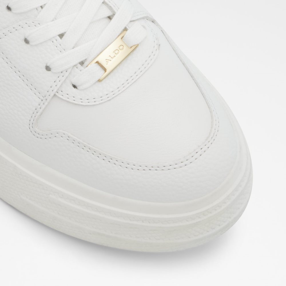 Tenis Aldo Zeus Low Top - Lug Sole Blancos | 73VYKJWTH